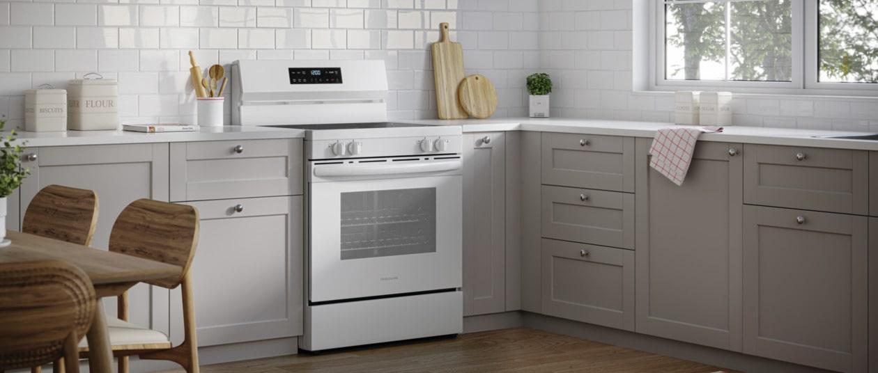 Frigidaire FCRE3062AW Frigidaire 30" Electric Range With The Eventemp™