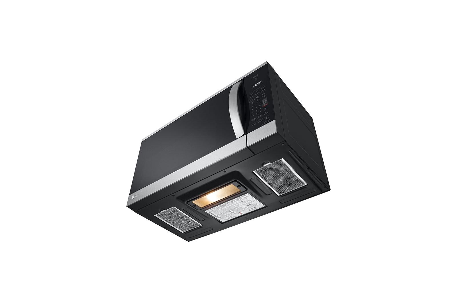 Lg MVEM1825F 1.8 Cu. Ft. Over-The-Range Microwave Oven With Easyclean®