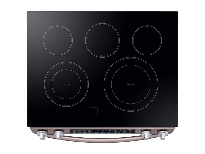 Samsung NE58R9431ST 5.8 Cu. Ft. Slide-In Electric Range In Tuscan Stainless Steel