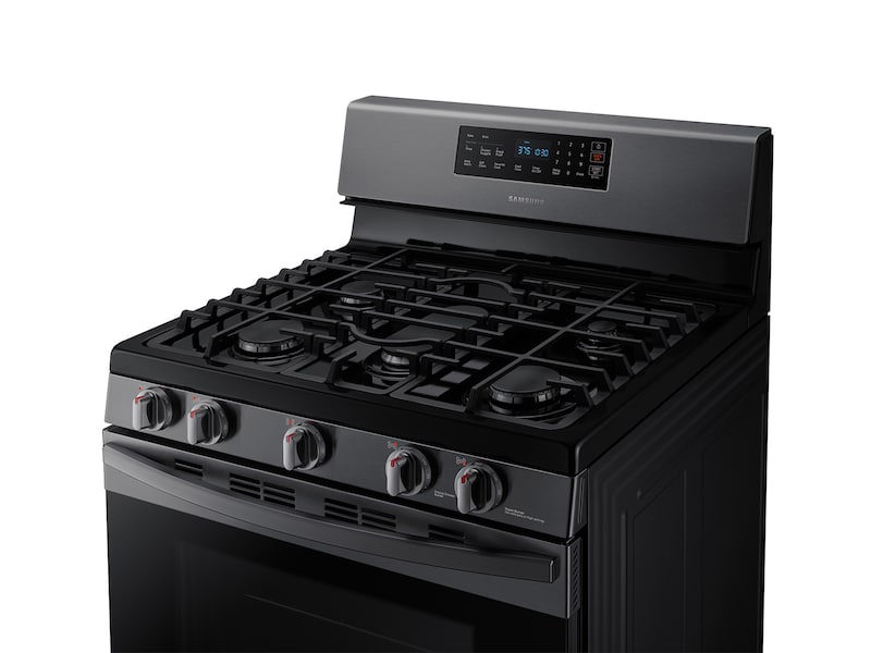 Samsung NX58R4311SG 5.8 Cu. Ft. Freestanding Gas Range In Black Stainless Steel