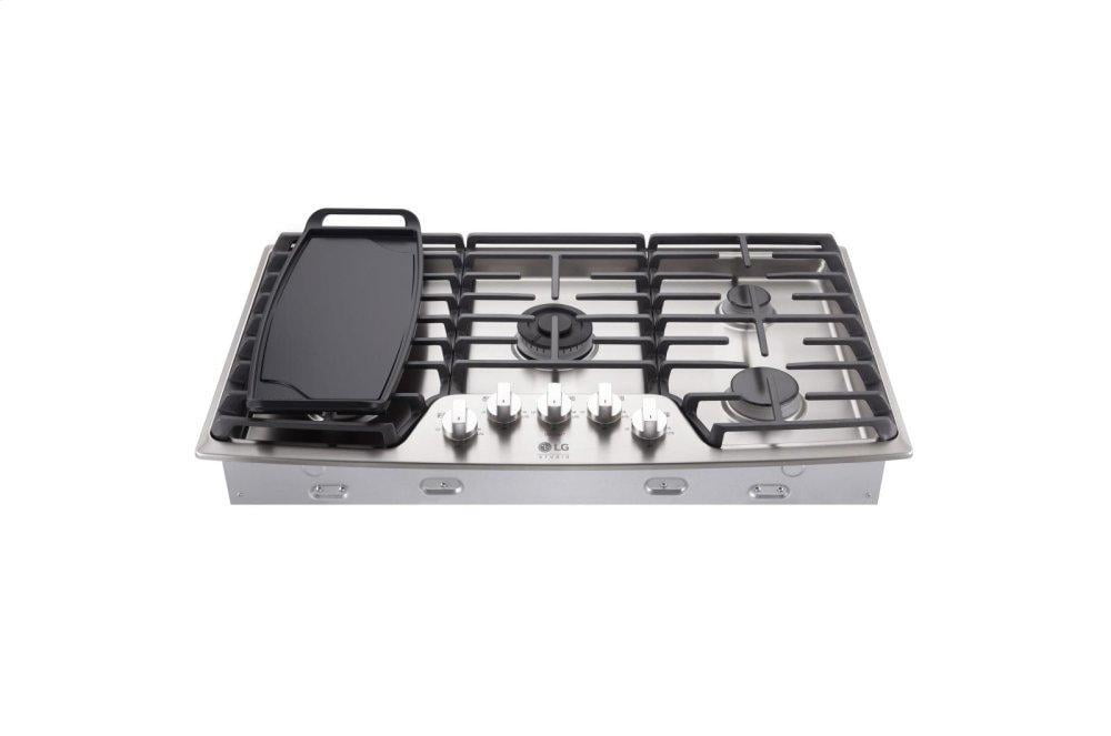 Lg LSCG367ST Lg Studio 36'' Gas Cooktop