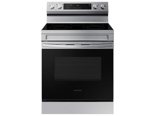 Samsung NE63A6311SS 6.3 Cu. Ft. Smart Freestanding Electric Range With Rapid Boil™ & Self Clean In Stainless Steel