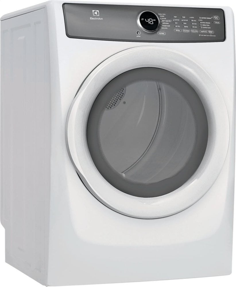 Electrolux EFMG427UIW Front Load Perfect Steam™ Gas Dryer With 7 Cycles - 8.0 Cu. Ft.
