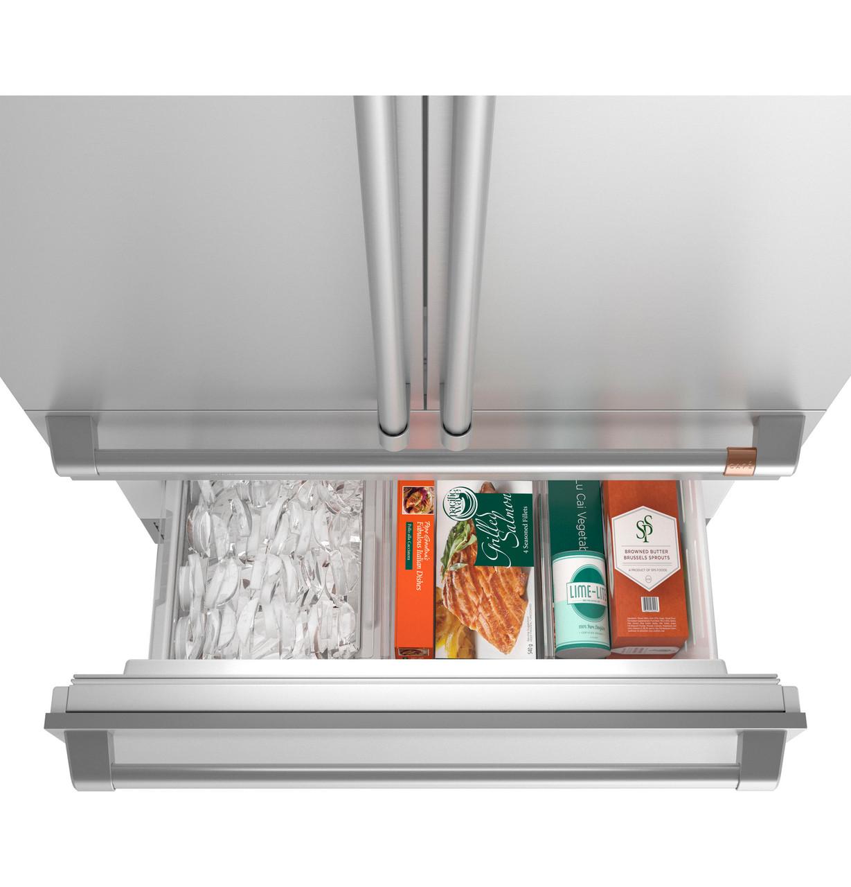 Cafe CIP36NP2VS1 Café™ 36" Integrated French-Door Refrigerator