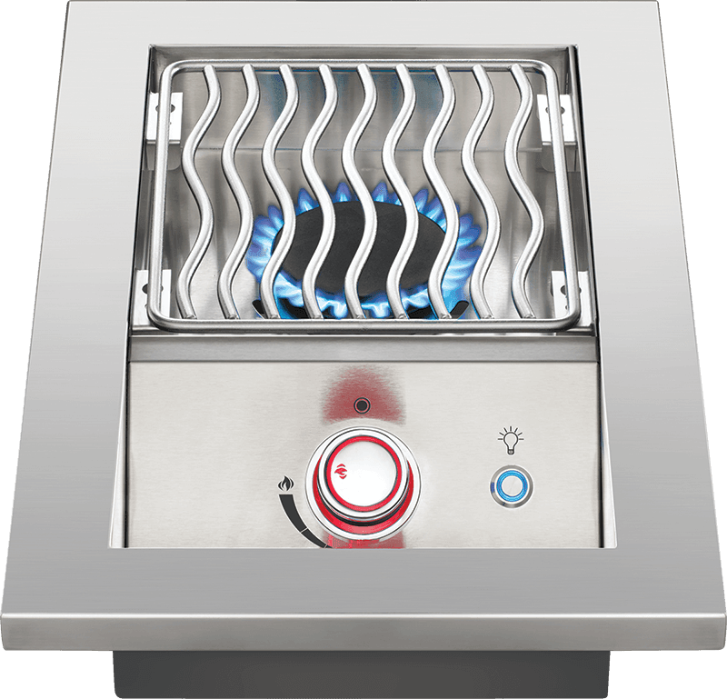Napoleon Bbq BIB10RTPSS Built-In 700 Series Single Range Top Burner With Stainless Steel Cover , Stainless Steel , Propane