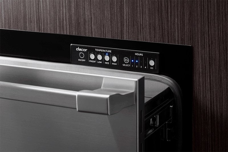 Dacor HWD30PS 30" Pro Warming Drawer, Silver Stainless Steel