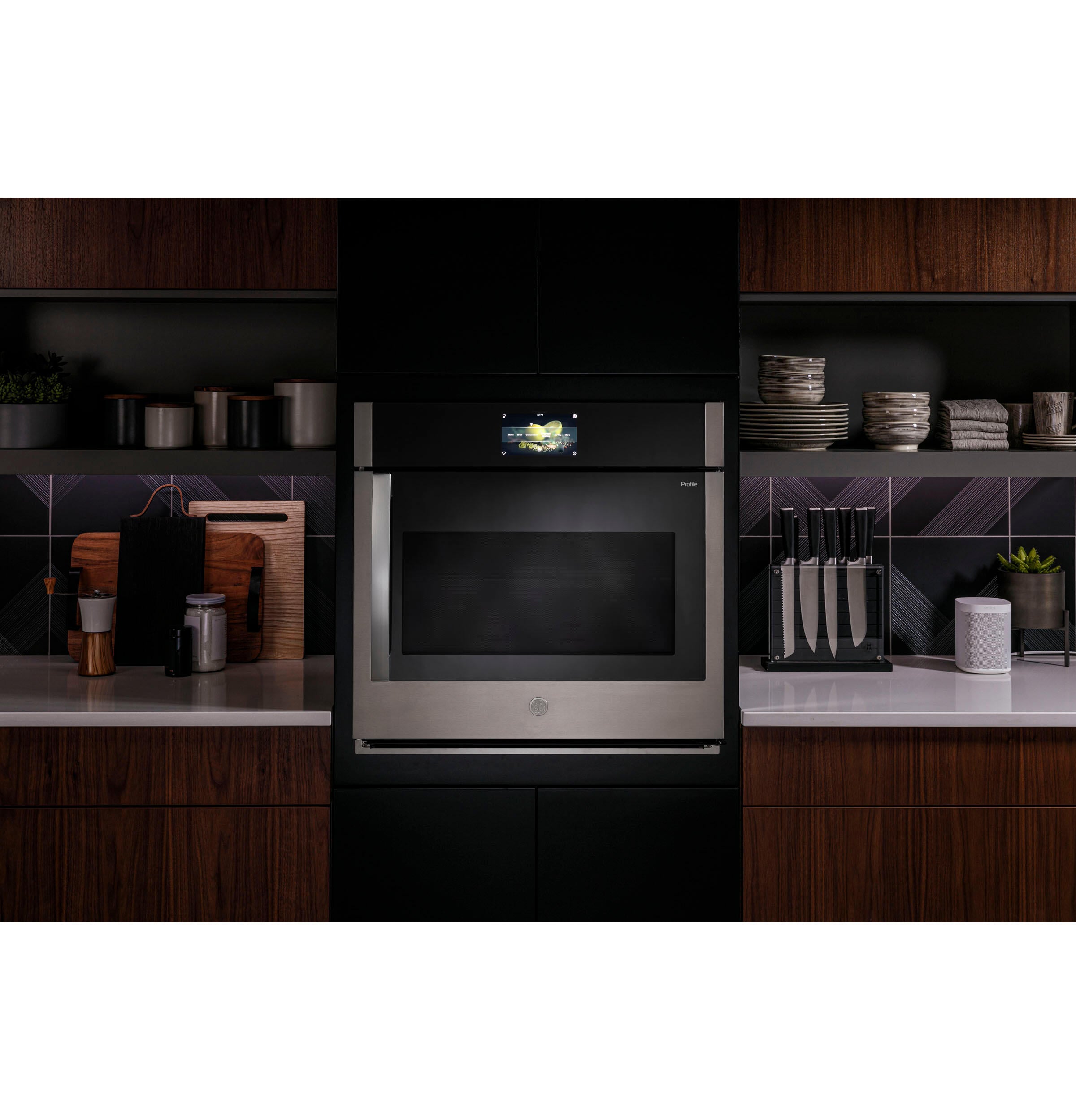 Ge Appliances PTS700RSNSS Ge Profile™ 30" Smart Built-In Convection Single Wall Oven With Right-Hand Side-Swing Doors
