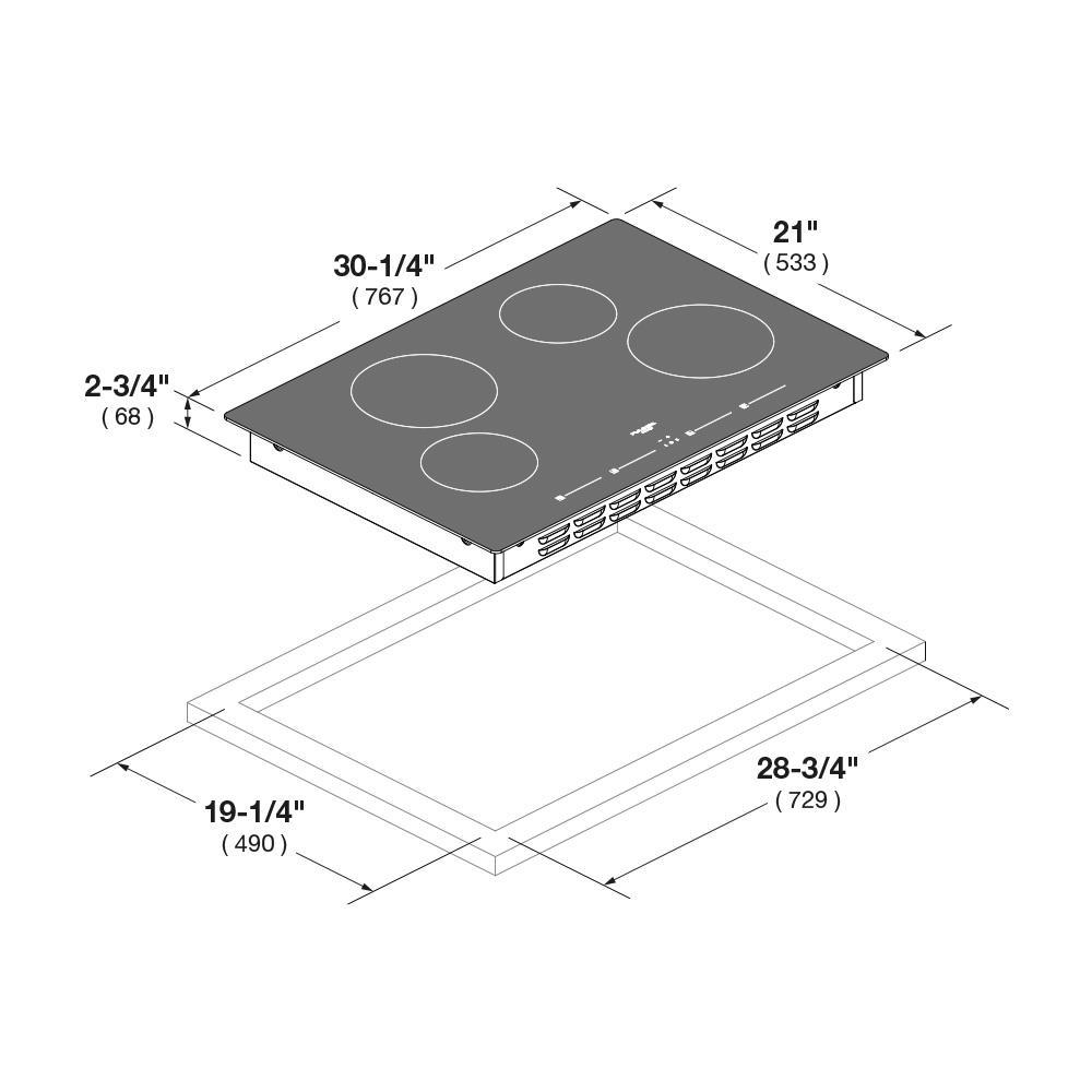 Fulgor Milano F4IT30S2 30 Induction Cooktop