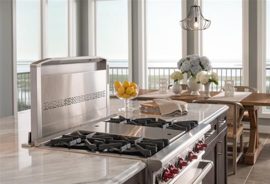 Best Range Hoods D49M36SB Cattura Downdraft Ventilator - 36" Stainless Steel 650 Max Cfm To 1650 Max Cfm