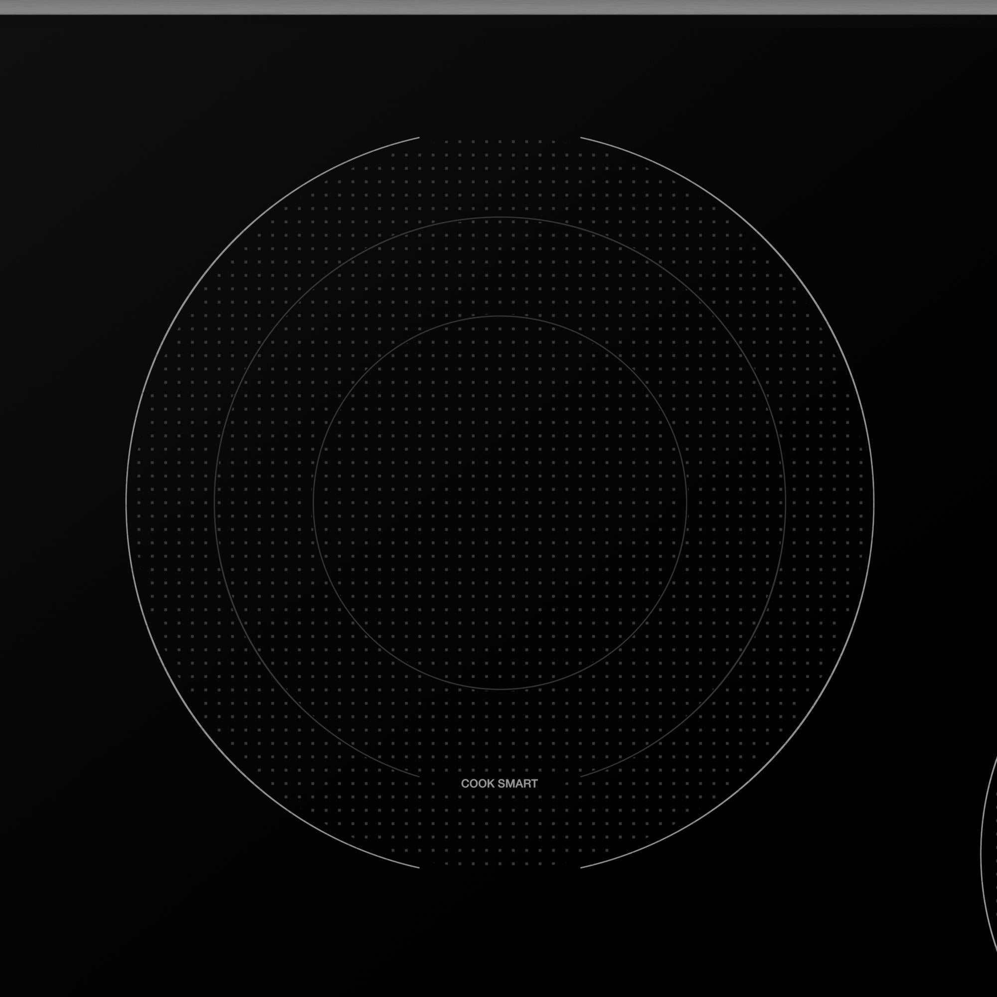 Thermador CET366YB Touch Control Electric Cooktop 36'' Black, Surface Mount With Frame Cet366Yb