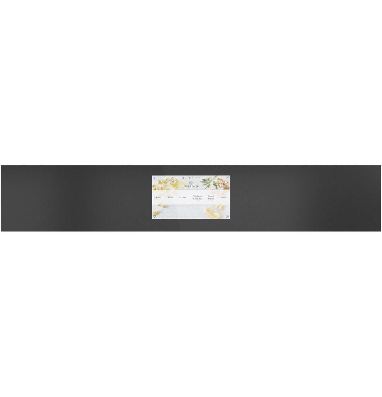 Cafe CTS92DM2NS5 Café™ 30" Smart Built-In Twin Flex Single Wall Oven In Platinum Glass