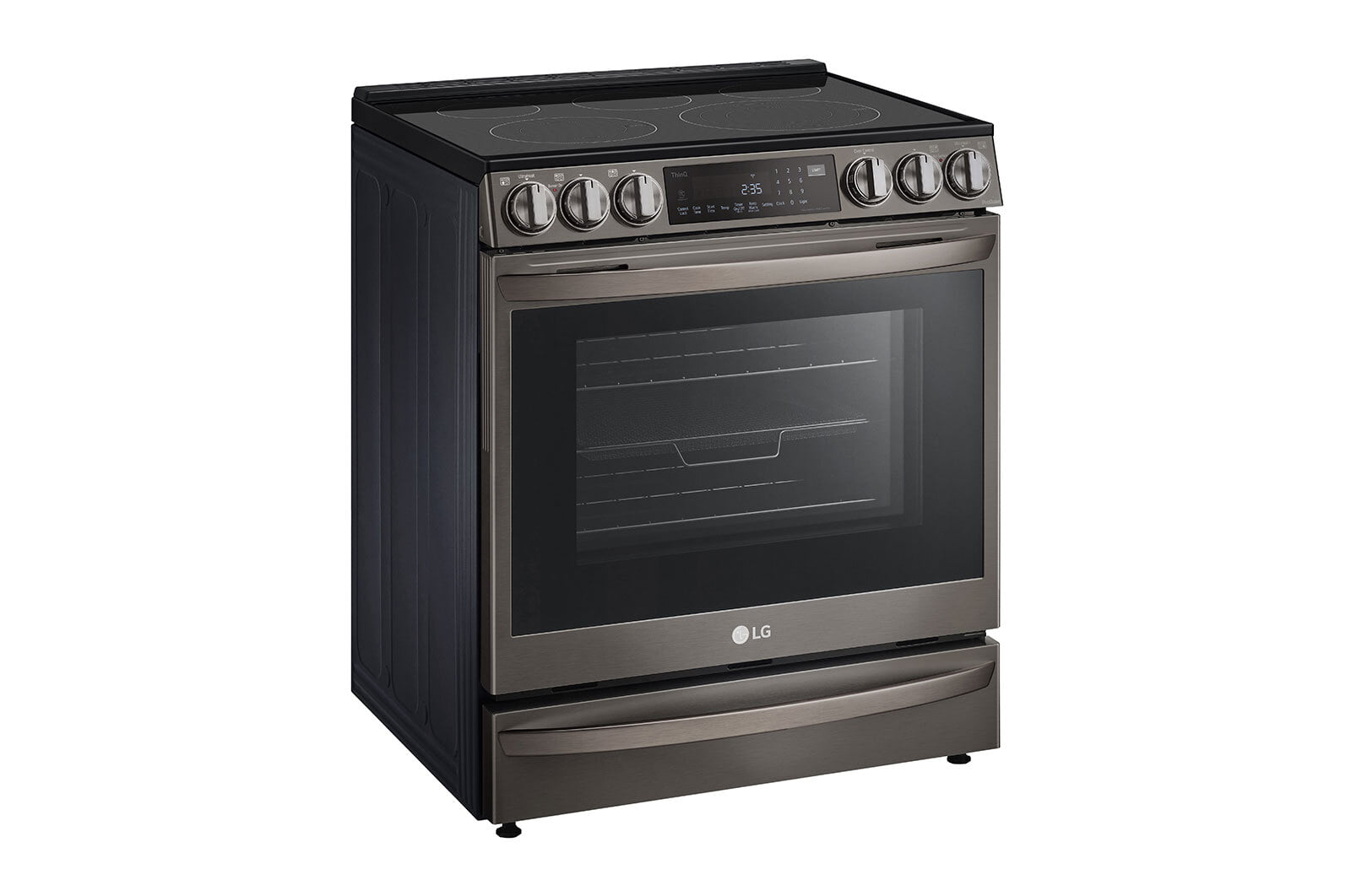 Lg LSEL6337D 6.3 Cu Ft. Smart Wi-Fi Enabled Probake Convection® Instaview® Electric Slide-In Range With Air Fry