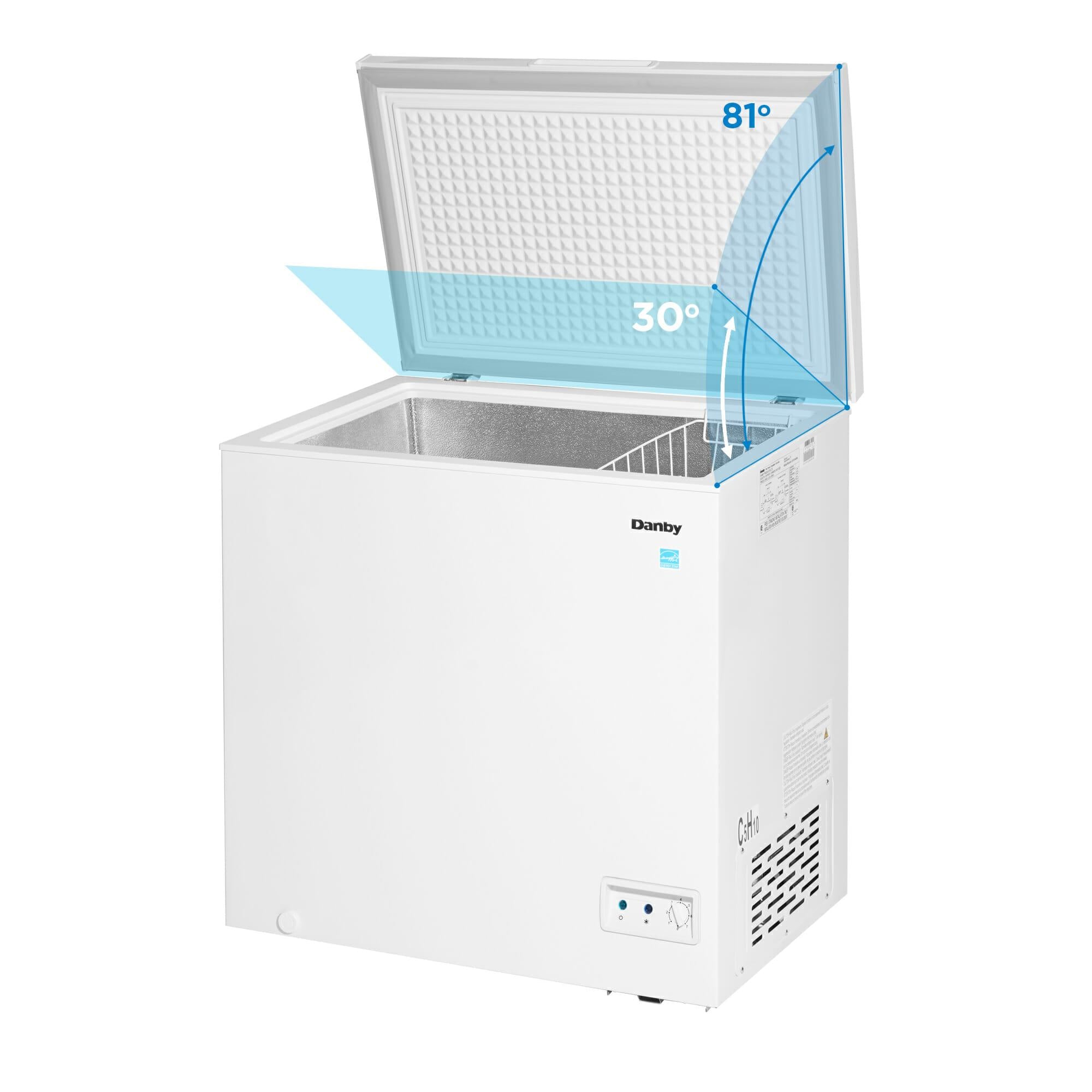Danby DCF070A5WDB Danby 7.0 Cu. Ft. Square Model Chest Freezer