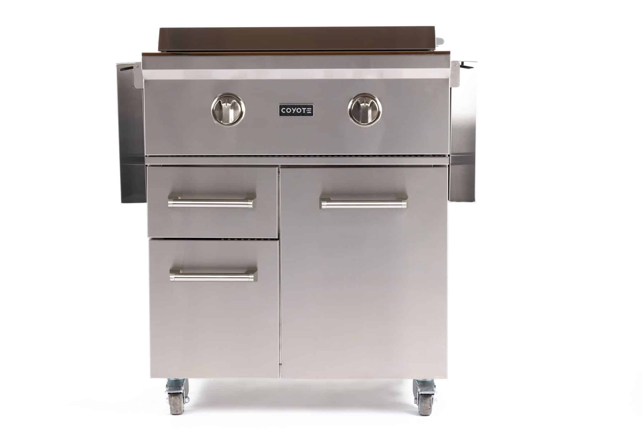 Coyote C1FTG30NG 30" Flat Top Grill Built-In; Ng