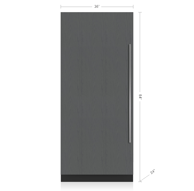 Sub-Zero DEC3650RR 36" Designer Column Refrigerator - Panel Ready