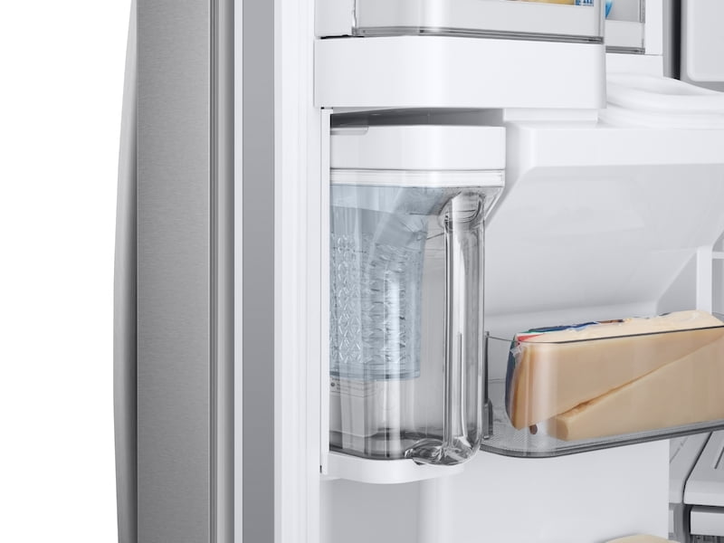 Samsung RF28R6221SR 28 Cu. Ft. 3-Door French Door Refrigerator With Autofill Water Pitcher In Stainless Steel