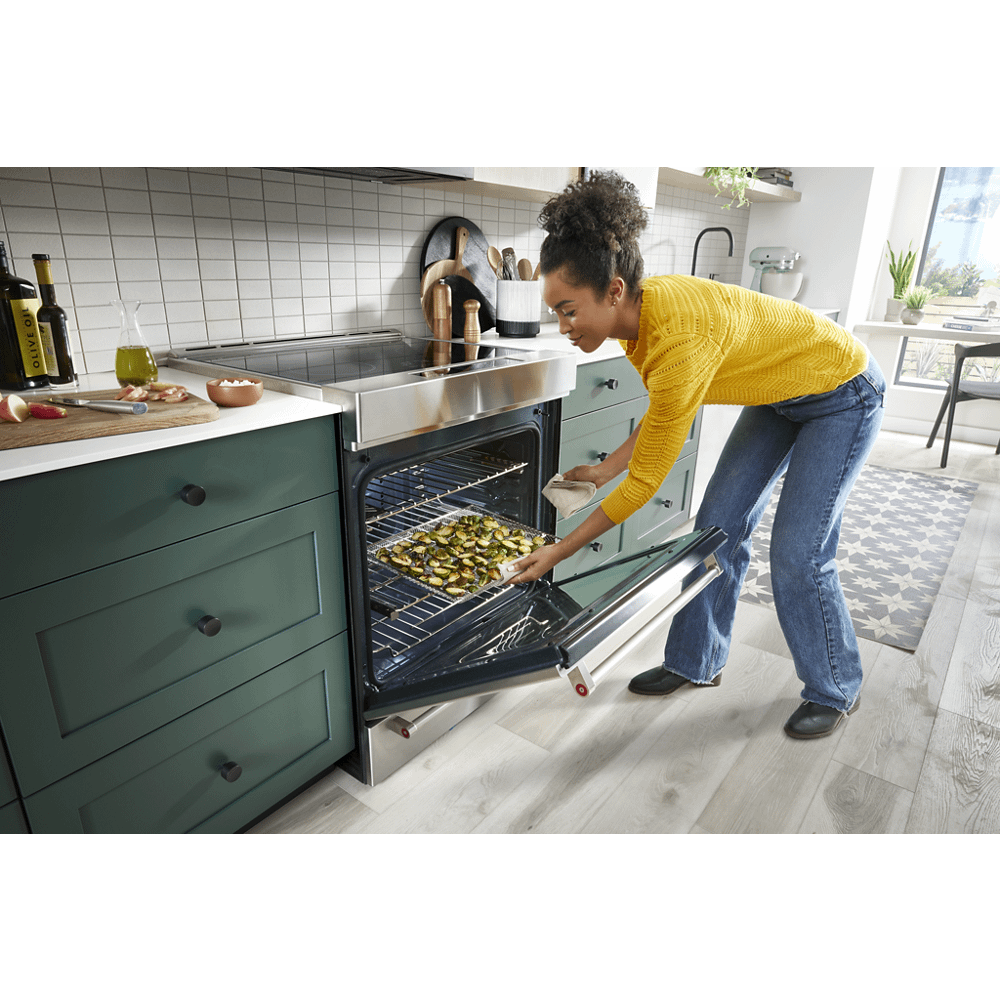 Kitchenaid KSIS730PSS 30-Inch 4-Element Induction Slide-In Convection Range With Air Fry