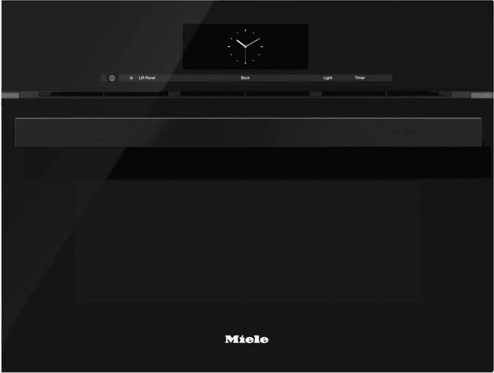 Miele DGC68001 Black - Steam Oven With Full-Fledged Oven Function And Xl Cavity Combines Two Cooking Techniques - Steam And Convection.
