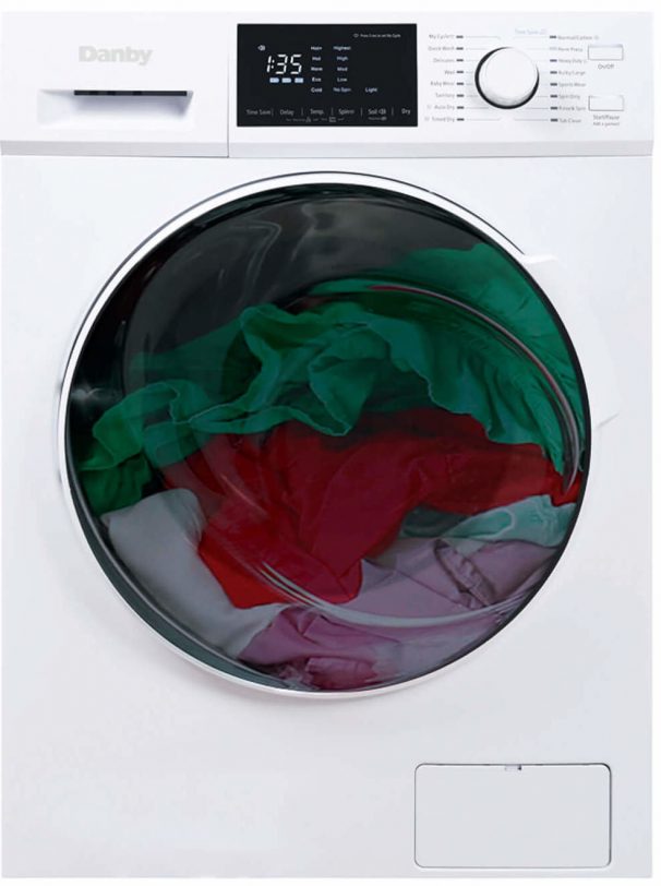 Danby DWM120WDB3 Danby 2.7 Cu. Ft. All-In-One Ventless Electric Washer Dryer Combo