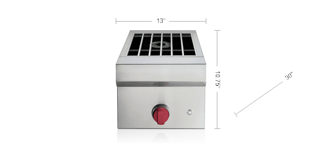 Wolf BM13 13" Built-In Burner Module