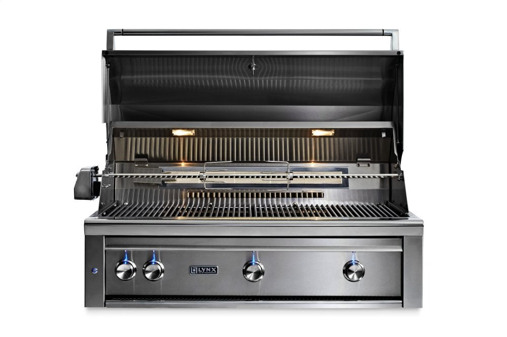 Lynx L42ATRLP 42" Lynx Professional All Trident Built In Grill Rotisserie, Lp
