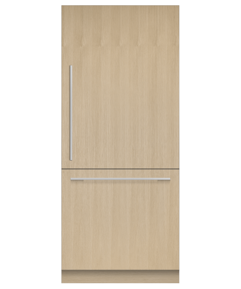Fisher & Paykel RS3684WRUVK5 Integrated Refrigerator Freezer, 36", 19,2 Cu Ft, Ice & Water