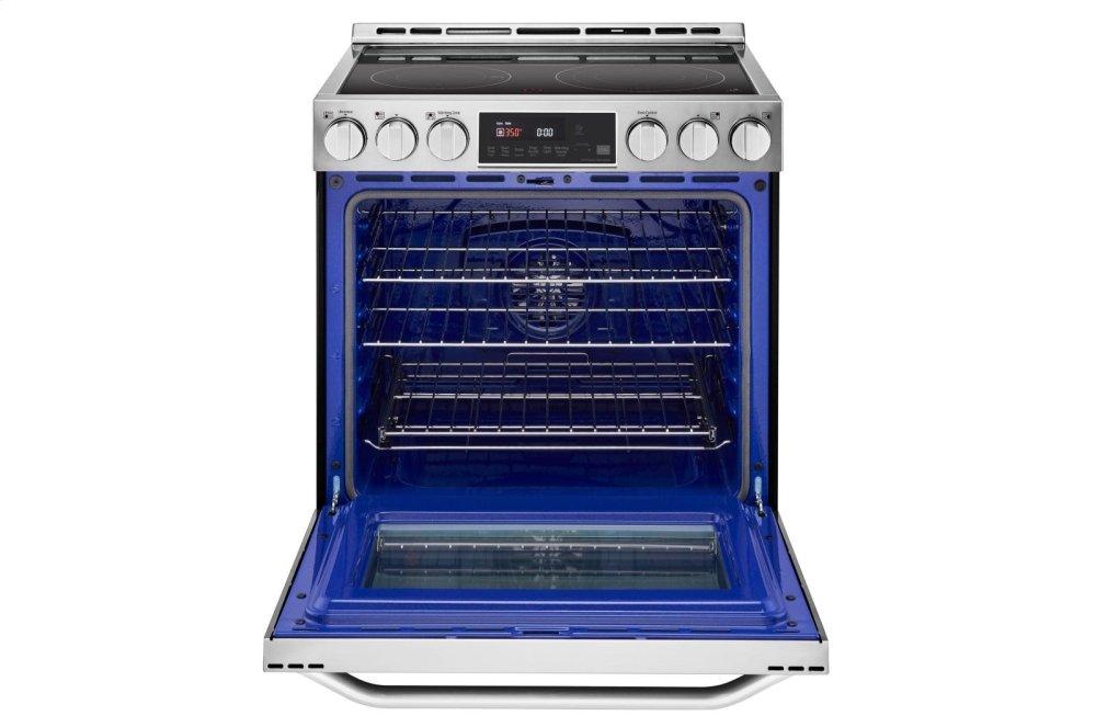 Lg LSSE3027ST Lg Studio 6.3 Cu. Ft. Electric Single Oven Slide-In-Range With Probake Convection®