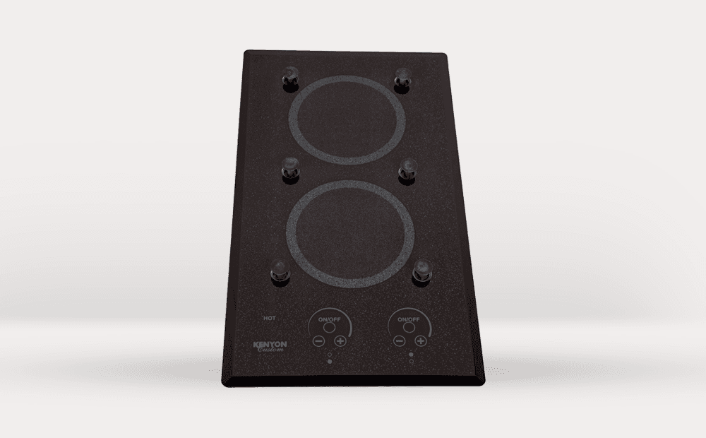 Kenyon B40576LPUPS 240V Lite-Touch Q® 2 Burner Trimline With Pups