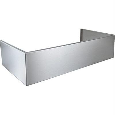 Best Range Hoods AEWPD36SB 6" Flue Cover For 8' Ceiling - Standard Depth