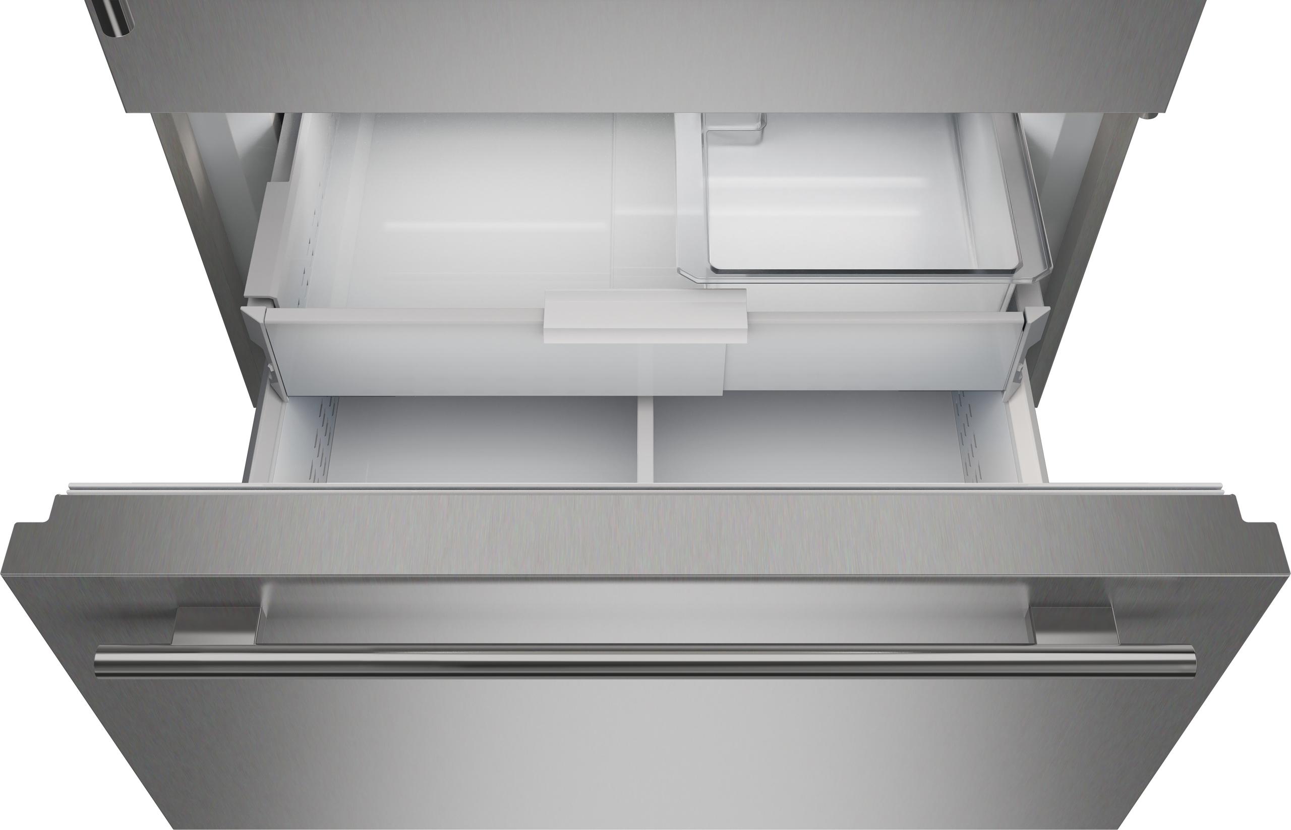 Sub-Zero CL3650UGSTR 36" Classic Over-And-Under Refrigerator/Freezer With Glass Door