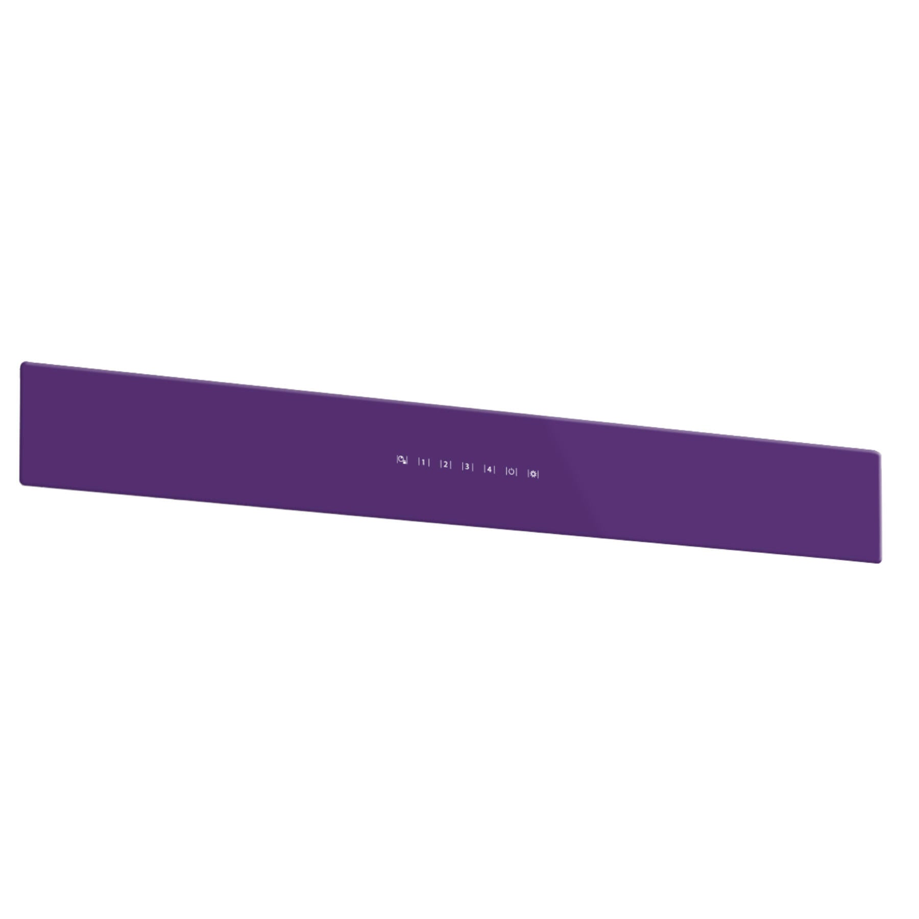 Best Range Hoods SV09954PU Ucb3 36'' Front Glass Panel Purple