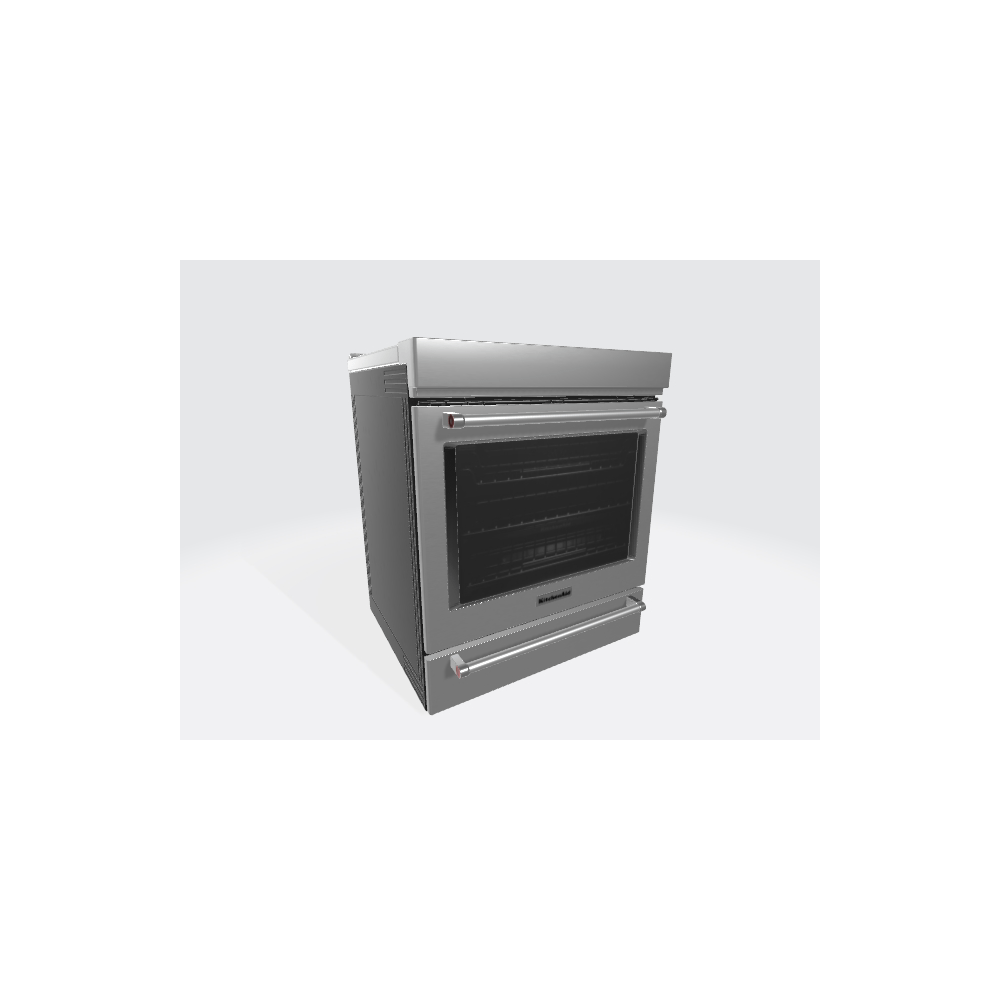 Kitchenaid KSIS730PSS 30-Inch 4-Element Induction Slide-In Convection Range With Air Fry