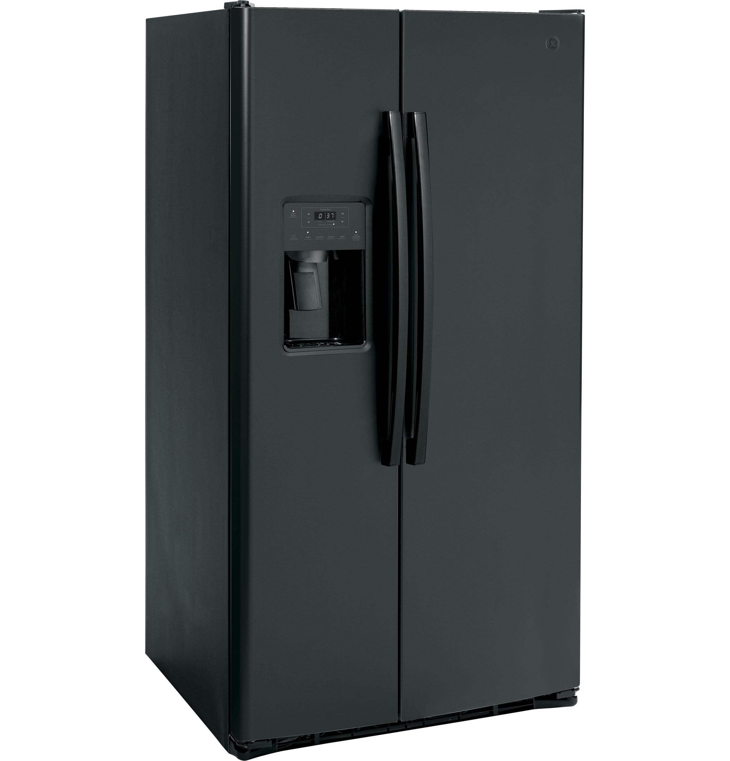 Ge Appliances GSS25GGPBB Ge® 25.3 Cu. Ft. Side-By-Side Refrigerator