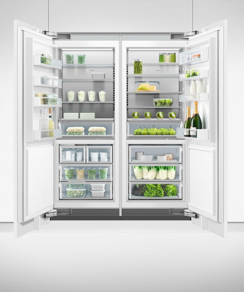 Fisher & Paykel RS3084FRJK1 Integrated Column Freezer, 30", Ice