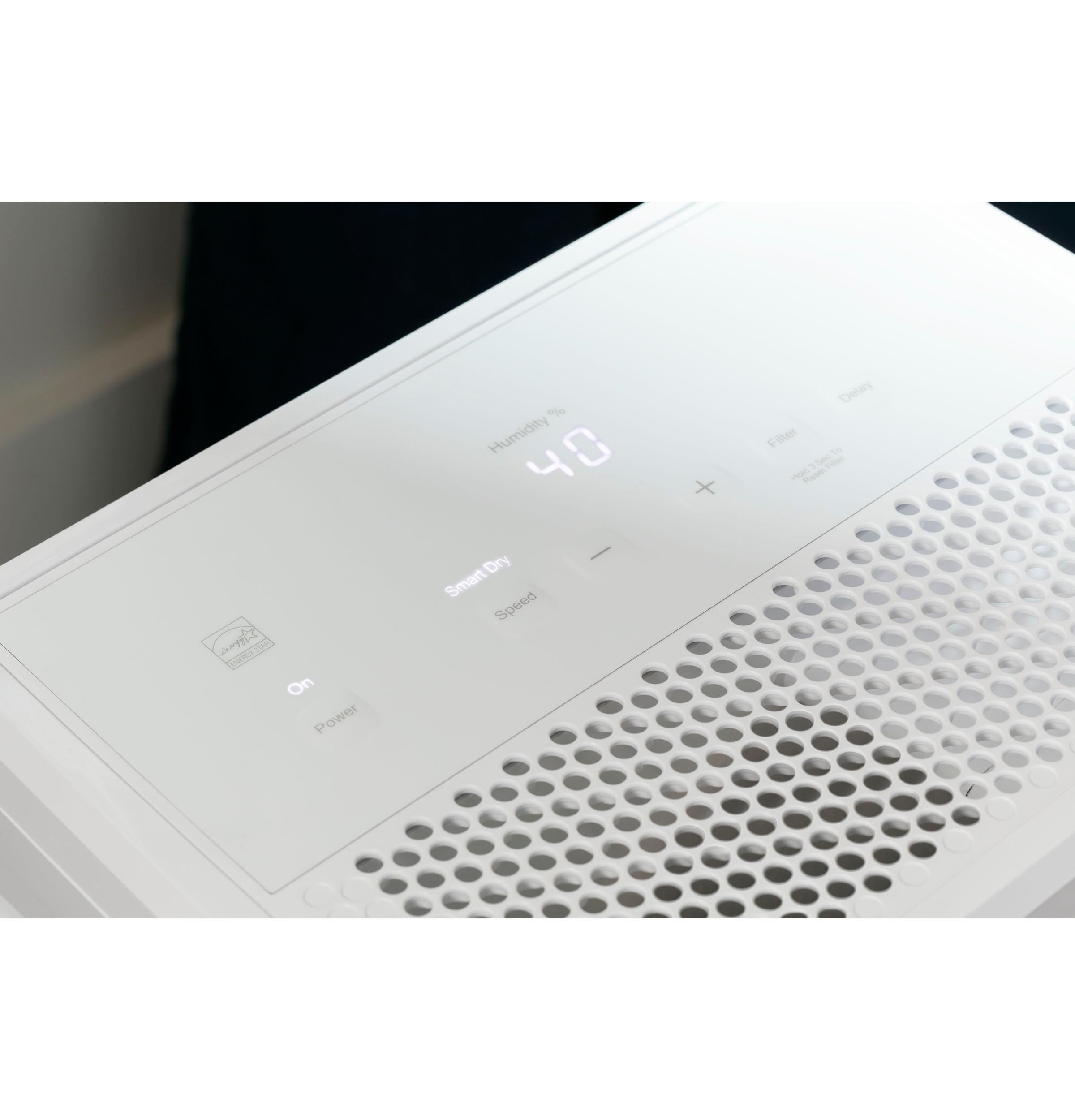 Ge Appliances ADHR35LB Ge® 35 Pint Energy Star® Portable Dehumidifier With Smart Dry For Very Damp Spaces