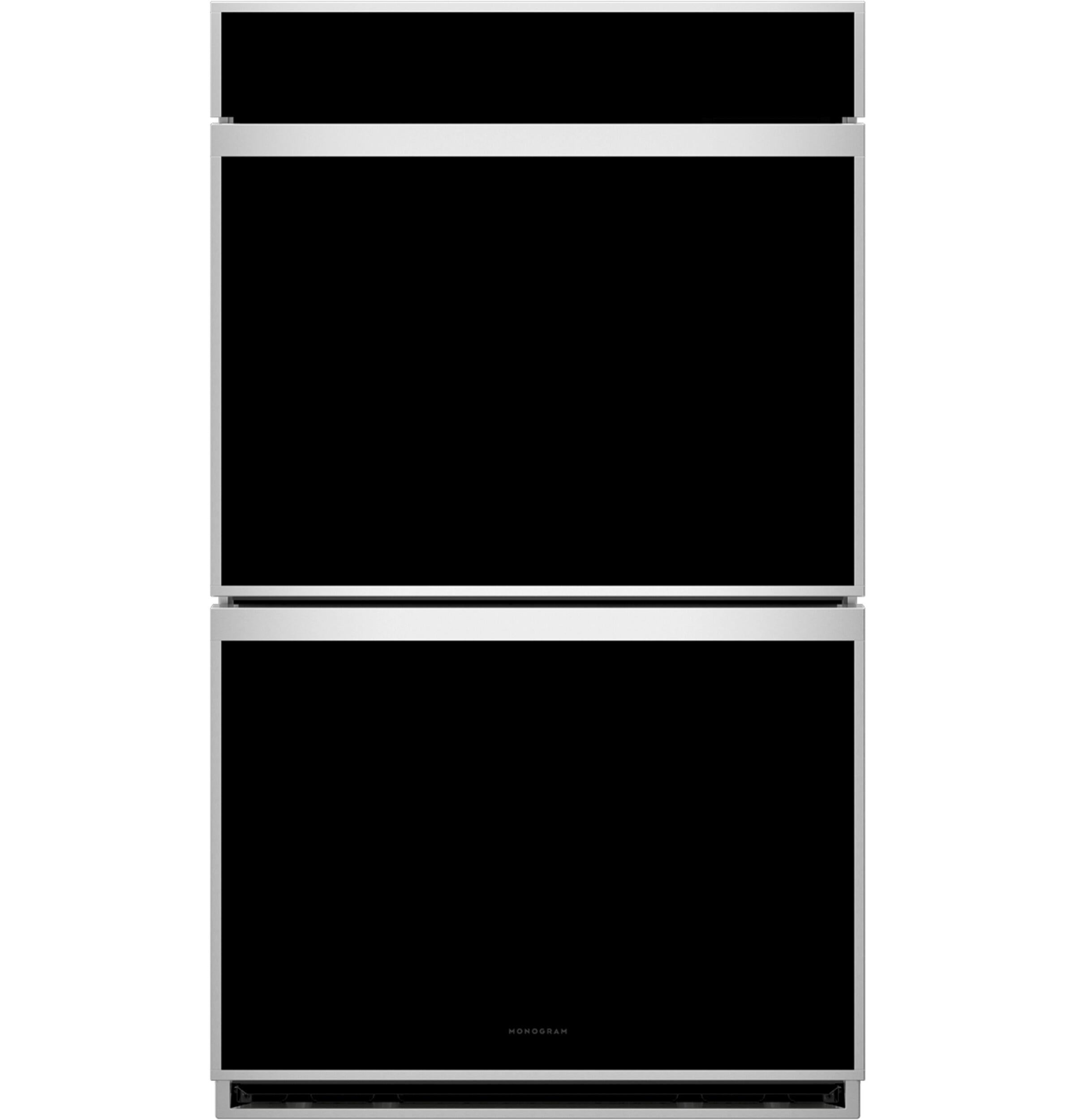 Monogram ZTDX1DSSNSS Monogram 30" Smart Electric Convection Double Wall Oven Minimalist Collection