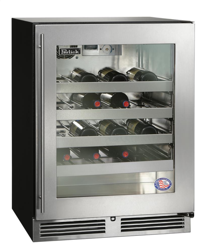 Perlick HA24WB43L 24" Ada Compliant Wine Reserve