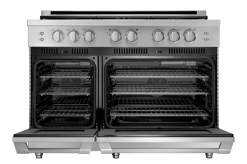 Dacor HGPR48SNG 48" Gas Pro Range, Silver Stainless Steel, Natural Gas