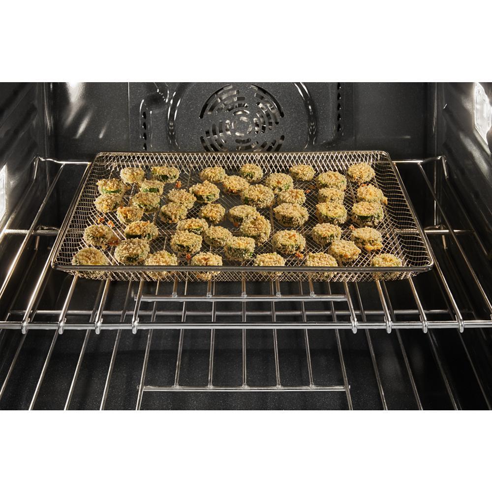 Maytag MOES6027LZ 27-Inch Single Wall Oven With Air Fry And Basket - 4.3 Cu. Ft.