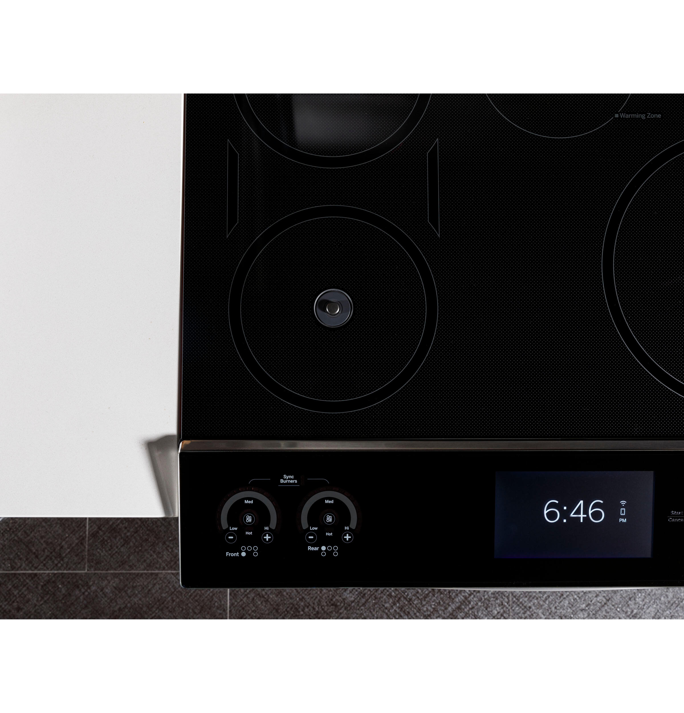 Ge Appliances PHS93XYPFS Ge Profile™ 30" Smart Slide-In Front-Control Induction Fingerprint Resistant Range With In Oven Camera