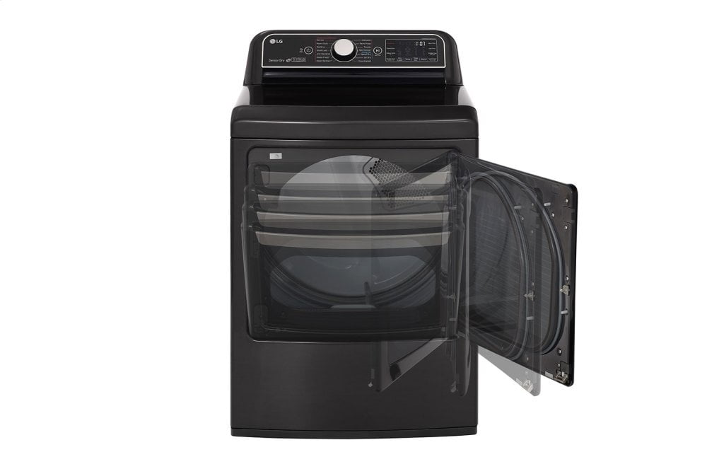 Lg DLEX7900BE 7.3 Cu.Ft. Smart Wi-Fi Enabled Electric Dryer With Turbosteam™