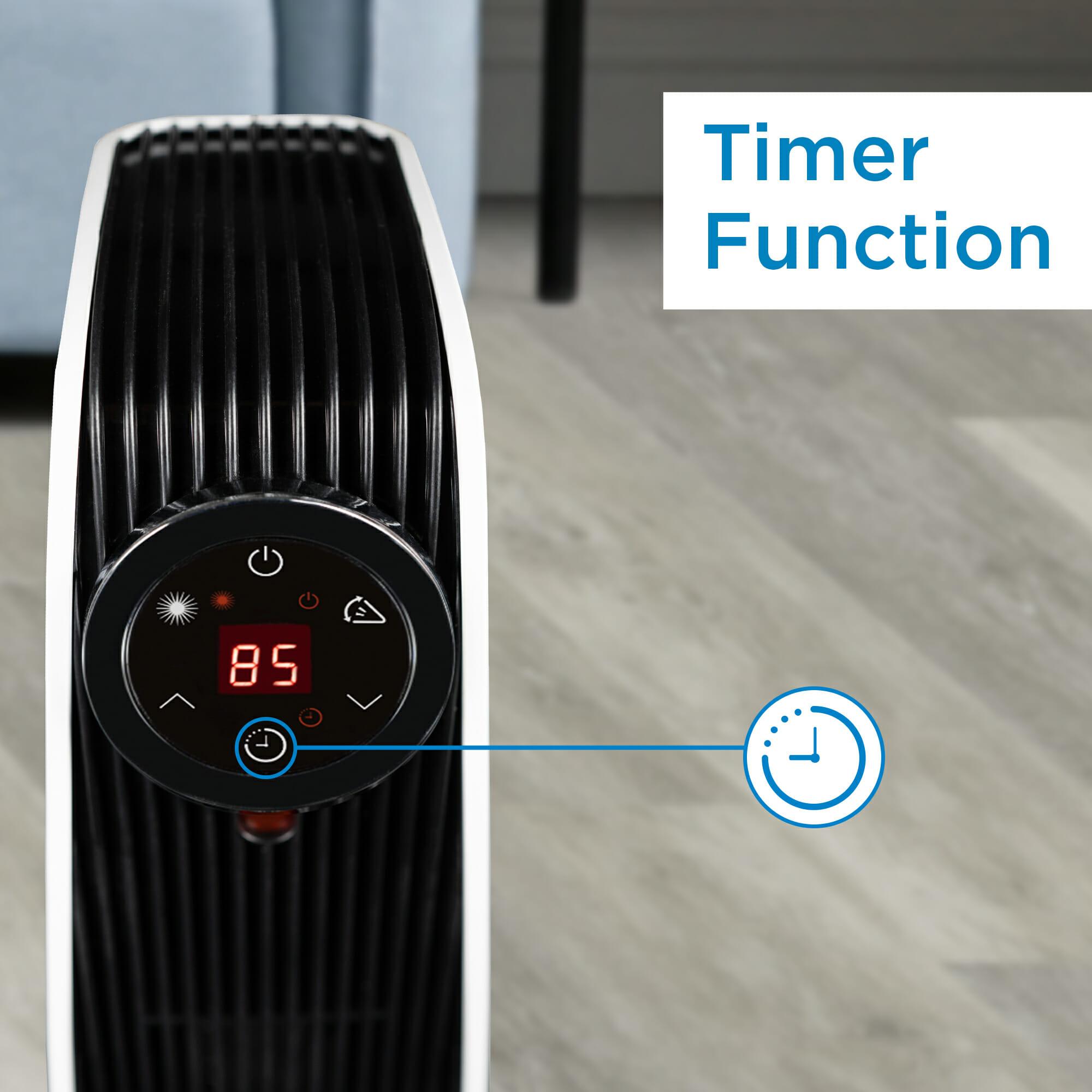 Danby DBSH02213WD13 Danby 1500W Adjustable Oscillating Heater 22" In White