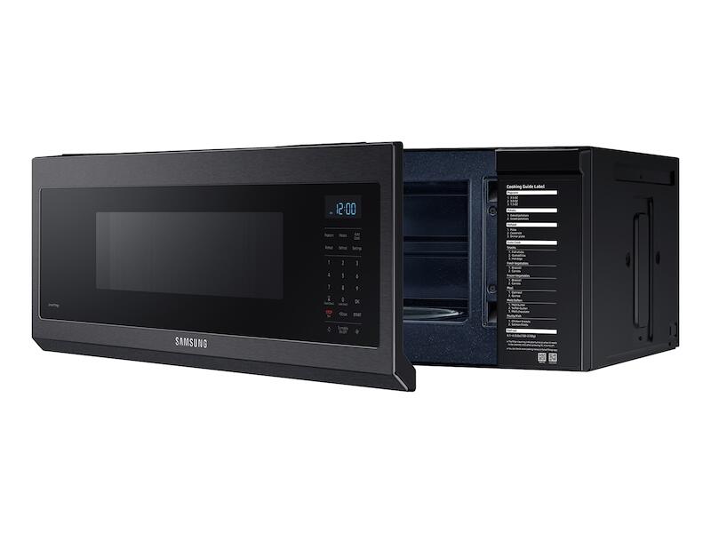 Samsung ME11A7510DG 1.1 Cu. Ft. Smart Slim Over-The-Range Microwave With 400 Cfm Hood Ventilation, Wi-Fi & Voice Control In Black Stainless Steel