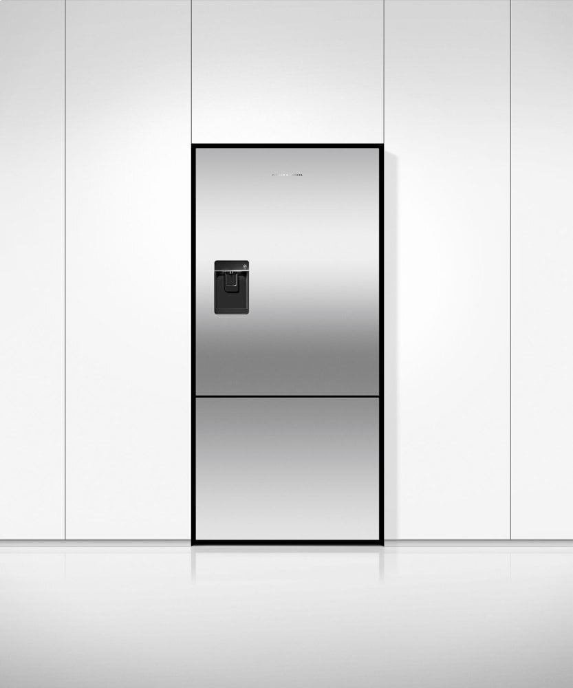 Fisher & Paykel RF170BLPUX6N Freestanding Refrigerator Freezer, 32", 17.5 Cu Ft, Ice & Water