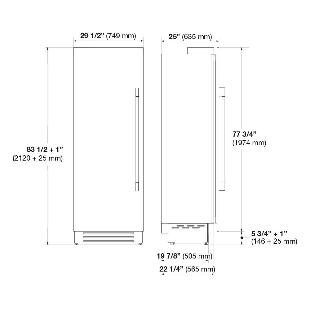 Fulgor Milano F7SFC30S1R 30