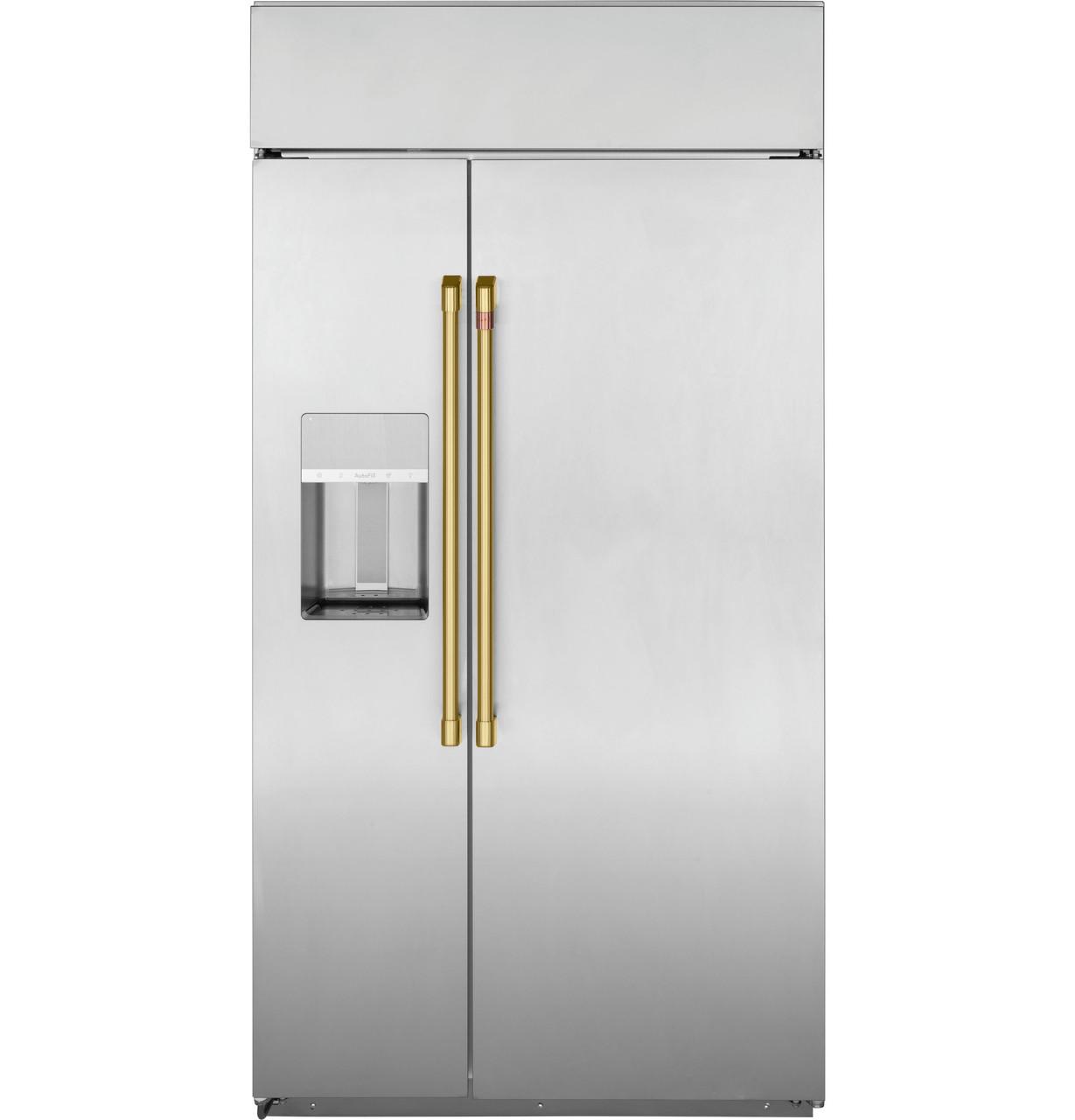 Cafe CXSS2H2PMCG Café™ Refrigeration Handle Kit - Brushed Brass