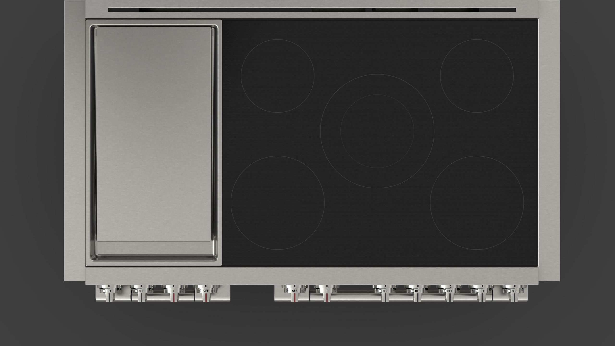 Fulgor Milano F6PIR485GS1 Sofia 48 Pro Induction Range With Griddle