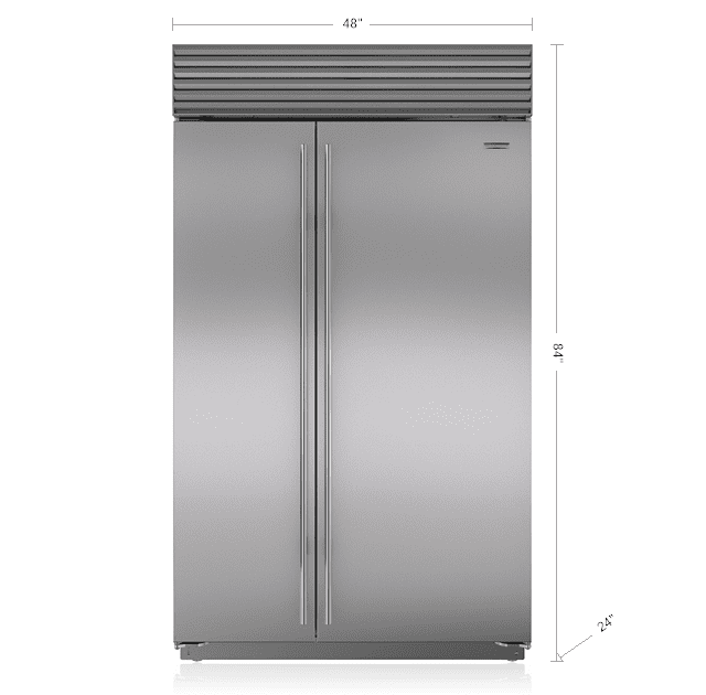 Sub-Zero BI48SSTH 48" Classic Side-By-Side Refrigerator/Freezer