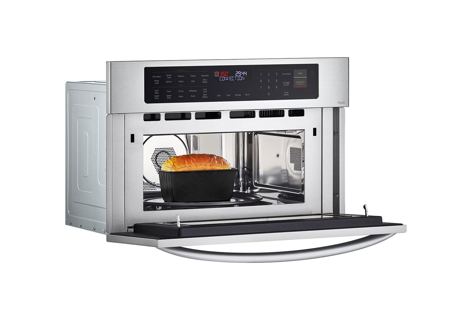 Lg MZBZ1715S 1.7 Cu. Ft. Smart Wi-Fi Enabled Built-In Speed Oven & Microwave