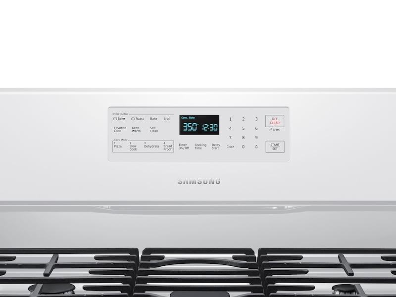 Samsung NX58T5601SW 5.8 Cu. Ft. Freestanding Gas Range With Convection In White